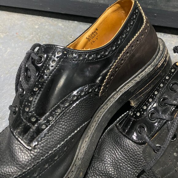 ENGINEERED GARMENTS x TRICKER'S GIBSON Multicolor Multi Leather Derby Shoes - Picture 11 of 12